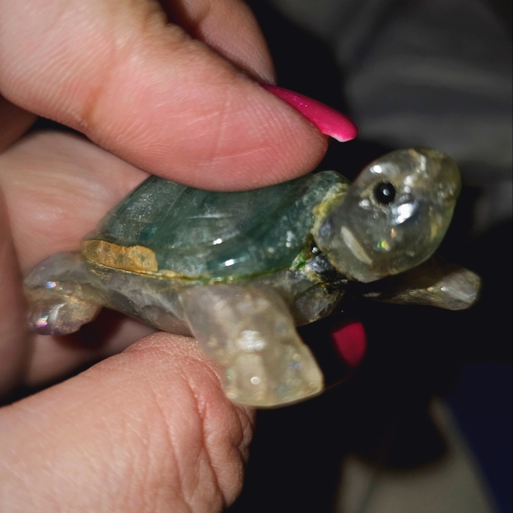 50 gram Aventurine 🐢 Turtle, 5 x 3.1 x 1.9 cm, NWT